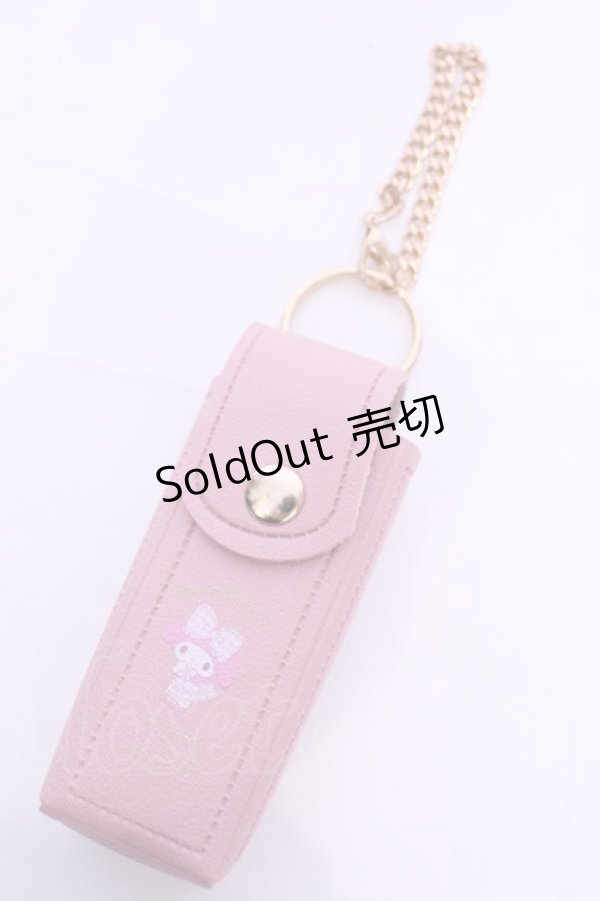 画像1: m petit by misako / リップケースチャーム  ピンク O-25-11-28-1028-LO-ZA-OW-OS (1)