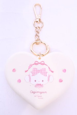 画像: m petit by misako / リップケースチャーム  アイボリー O-25-11-28-1032-LO-ZA-OW-OS