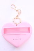 画像2: m petit by misako / リップケースチャーム  ピンク O-25-11-28-1034-LO-ZA-OW-OS (2)