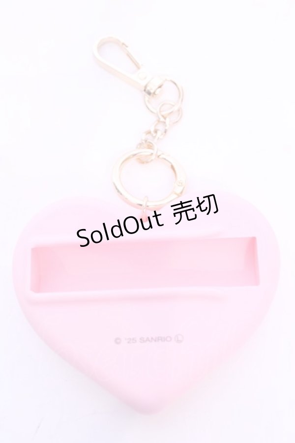 画像2: m petit by misako / リップケースチャーム  ピンク O-25-11-28-1034-LO-ZA-OW-OS (2)