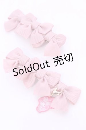 画像: m petit by misako / サンリオキャラクターズコラボ マイメロディ　リボンクリップ  ピンク O-25-11-28-1036-LO-AC-OW-OS