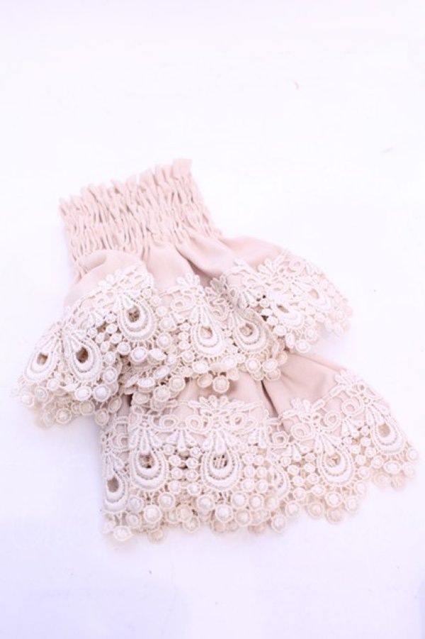 画像3: LOLITA他 / シャーリングカフス  生成り O-25-11-28-1004-LO-ZA-IG-OS (3)