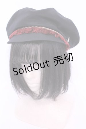 画像: ネバアランド / カスタネット・キャスケット  クロ O-25-11-28-1042-LO-AC-IG-ZT006