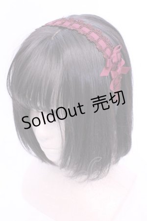 画像: Innocent World / クラシカルレースカチューム  ワイン O-25-11-28-1044-IW-AC-IG-OS