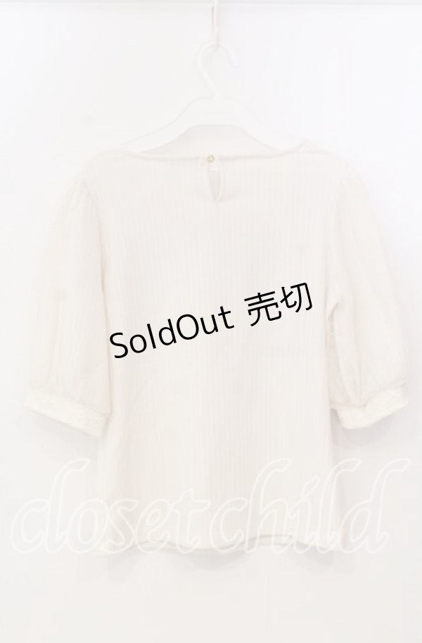 画像2: axes femme / ローズガーデンプルオーバー M キナリ O-25-11-28-097-AX-TO-OW-OS (2)