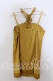画像2: axes femme / ガーデンホルターキャミソール  イエロー O-25-11-28-018-AX-TO-IG-OS (2)