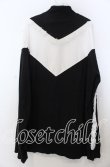 画像2: 【SALE】Jamie エーエヌケー / 配色パーカー  クロ×シロ O-25-11-28-023-LO-TO-IG-ZT479 (2)