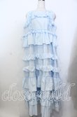 画像1: merry jenny / フリルティアードワンピース F アイスブルー O-25-11-28-028-LO-OP-YM-ZT352 (1)