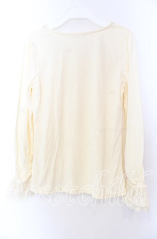 画像3: axes femme / 胸レースデザインインナー  アイボリー O-25-11-29-049-AX-TO-IG-OS (3)