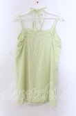 画像3: axes femme / ホルター付きガーデンキャミ  ライトグリーン O-25-11-29-057-AX-TO-IG-OS (3)
