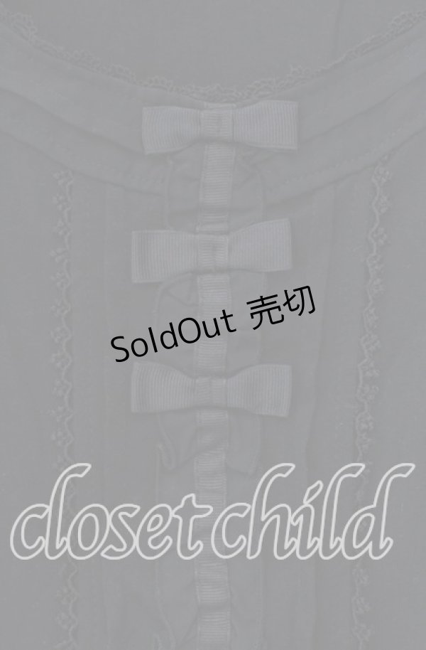 画像2: axes femme / レースラッフルタンクトップ Ｍ クロ O-25-11-29-062-AX-TO-IG-ZT1205A (2)