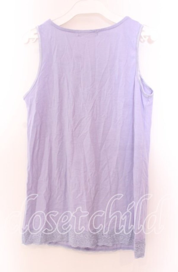 画像3: axes femme / ローズモチーフタンク  ラベンダー O-25-11-29-068-AX-TO-IG-OS (3)