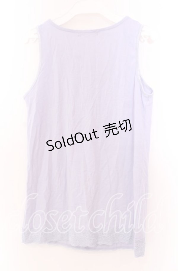 画像3: axes femme / ローズモチーフタンク  ラベンダー O-25-11-29-068-AX-TO-IG-OS (3)