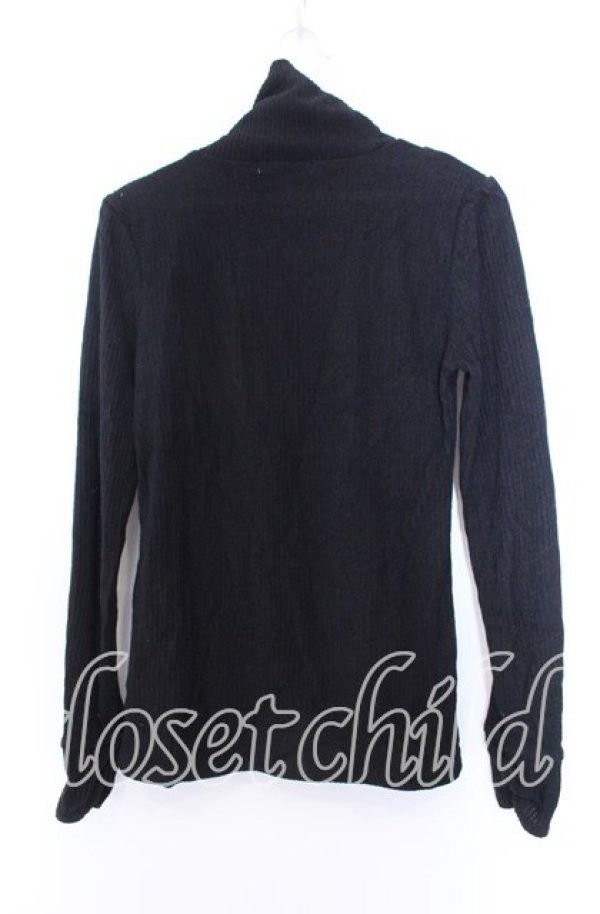 画像3: axes femme / ネックレス付きタートルニット  クロ O-25-11-29-071-AX-TO-IG-OS (3)