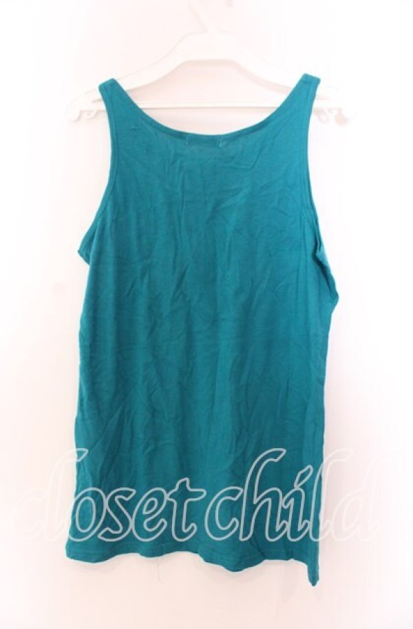 画像3: axes femme / スパンコール配色タンクトップ Ｍ ターコイズ O-25-11-29-030-AX-TO-IG-OS (3)