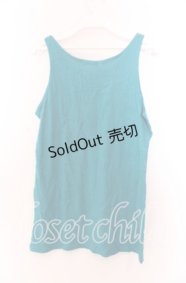 画像3: 【SALE】axes femme / スパンコール配色タンクトップ Ｍ ターコイズ O-25-11-29-030-AX-TO-IG-ZT343 (3)