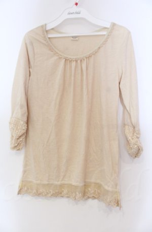 画像: axes femme / スパンコールレース使いインナー M イエロー O-25-11-30-041-AX-TO-OW-ZT328