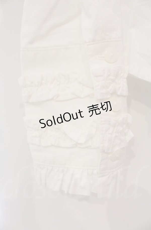 画像3: ALICE and the PIRATES / グリオッティーヌブラウス  シロ O-25-11-30-044-PA-BL-OW-OS (3)