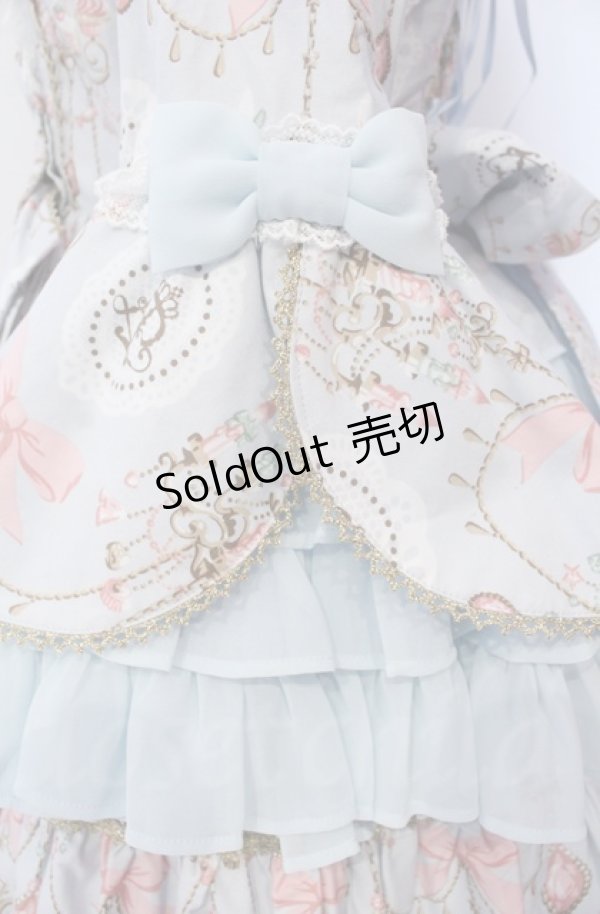 画像6: Angelic Pretty / スウィーティシャンデリアワンピース  サックス O-25-11-30-049-AP-OP-OW-OS (6)