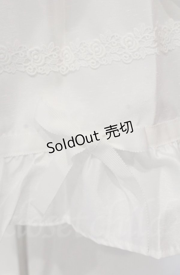 画像4: BABY,THE STARS SHINE BRIGHT / クリスマスオーナメントジャンパースカート  シロ O-25-11-30-050-BA-OP-OW-OS (4)