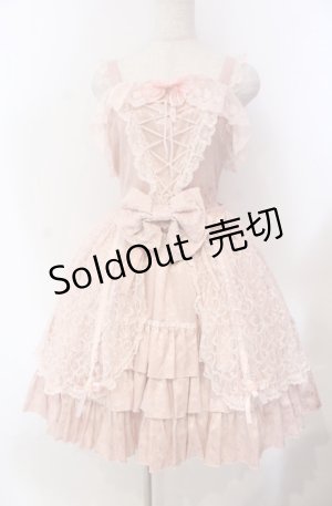 画像: BABY,THE STARS SHINE BRIGHT / 眠れる森の美女ジャンパースカート  ピンク O-25-11-30-051-BA-OP-OW-OS