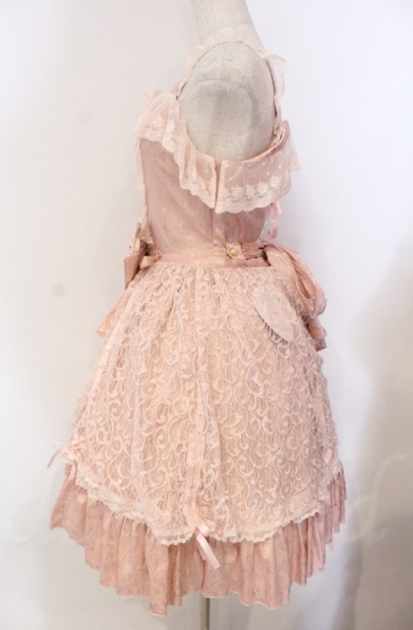 画像4: BABY,THE STARS SHINE BRIGHT / 眠れる森の美女ジャンパースカート  ピンク O-25-11-30-051-BA-OP-OW-OS (4)