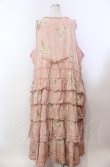 画像5: PINK HOUSE / マーガレット段々ワンピース【お直しあり】  ピンク O-25-11-30-004-LO-OP-IG-OS (5)