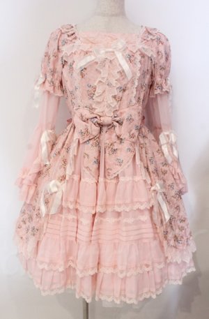 画像: BABY,THE STARS SHINE BRIGHT / Rose Boudoir ワンピース  ピンク O-25-11-30-055-BA-OP-OW-OS