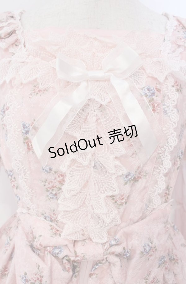 画像2: BABY,THE STARS SHINE BRIGHT / Rose Boudoir ワンピース  ピンク O-25-11-30-055-BA-OP-OW-OS (2)