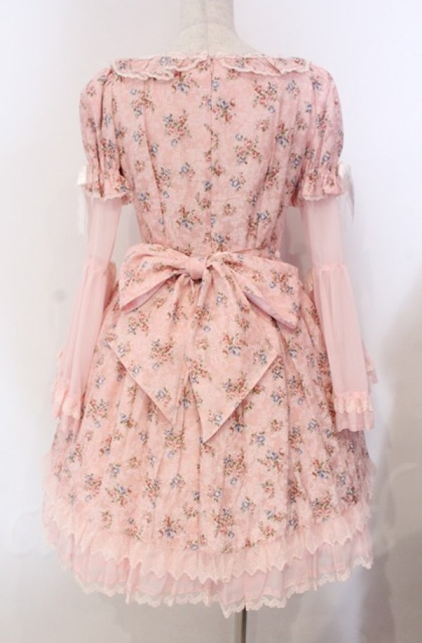 画像6: BABY,THE STARS SHINE BRIGHT / Rose Boudoir ワンピース  ピンク O-25-11-30-055-BA-OP-OW-OS (6)