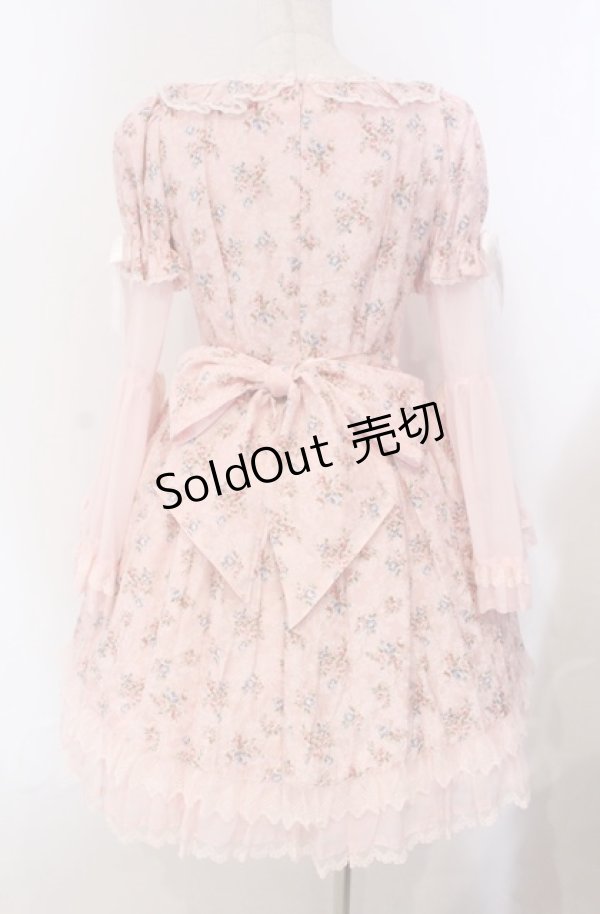 画像6: BABY,THE STARS SHINE BRIGHT / Rose Boudoir ワンピース  ピンク O-25-11-30-055-BA-OP-OW-OS (6)