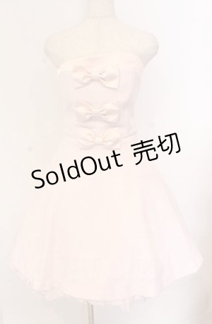 画像: JESUS DIAMANTE / バルドーベアワンピース 40 ピンク O-25-11-30-060-JE-OP-OW-OS