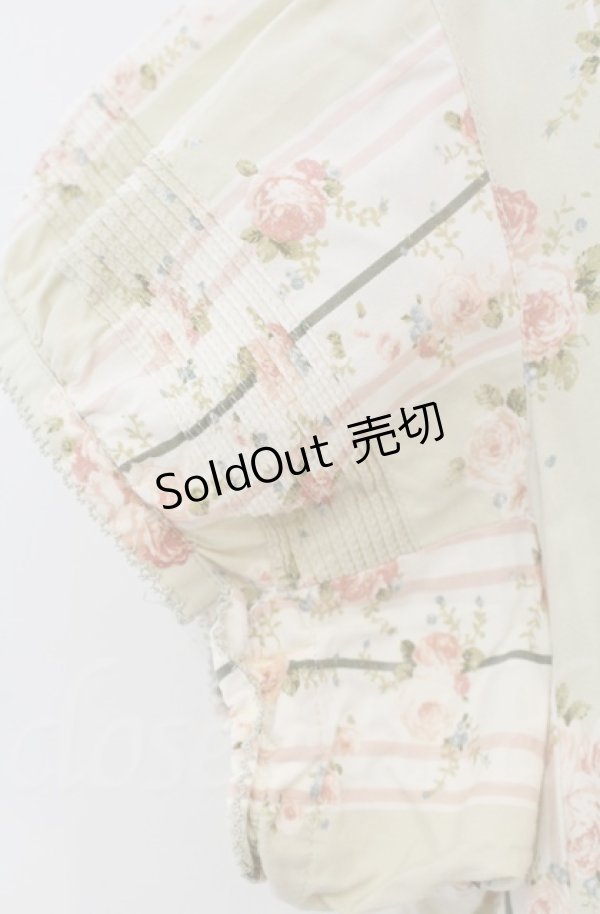 画像3: WONDERFUL WORLD / ストライプローズワンピース【お直しあり】  ミント O-25-11-30-005-LO-OP-IG-OS (3)