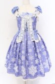 画像1: Angelic Pretty / Jewelry Snowジャンパースカート  ブルー O-25-11-30-062-AP-OP-IG-OS (1)