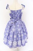 画像5: Angelic Pretty / Jewelry Snowジャンパースカート  ブルー O-25-11-30-062-AP-OP-IG-OS (5)