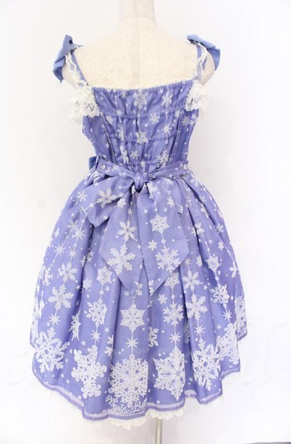 画像5: Angelic Pretty / Jewelry Snowジャンパースカート  ブルー O-25-11-30-062-AP-OP-IG-OS (5)