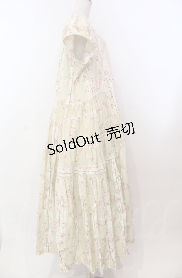 画像4: WONDERFUL WORLD / ストライプローズワンピース【お直しあり】  ミント O-25-11-30-005-LO-OP-IG-OS (4)