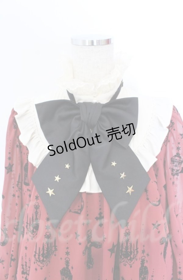 画像2: Angelic Pretty / Holy Lanternワンピース  ワイン O-25-11-30-063-AP-OP-IG-OS (2)