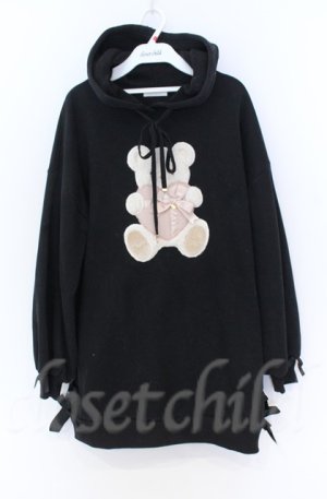 画像: LIZ LISA / ボアクマ裏起毛ワンピース   クロ O-25-11-30-066-LO-OP-IG-ZT285