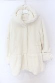 画像1: LIZ LISA / フード付きファーコート  シロ O-25-11-30-069-LO-CO-IG-OS (1)