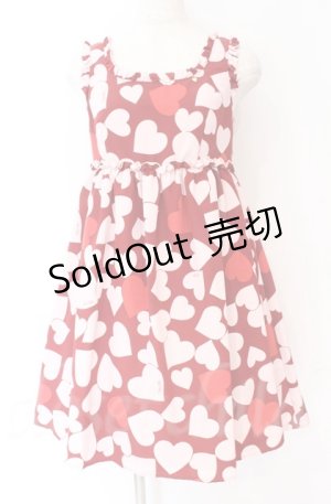 画像: MILK / ロックンハートベビードール  ボルドー O-25-11-30-073-ML-OP-OW-OS