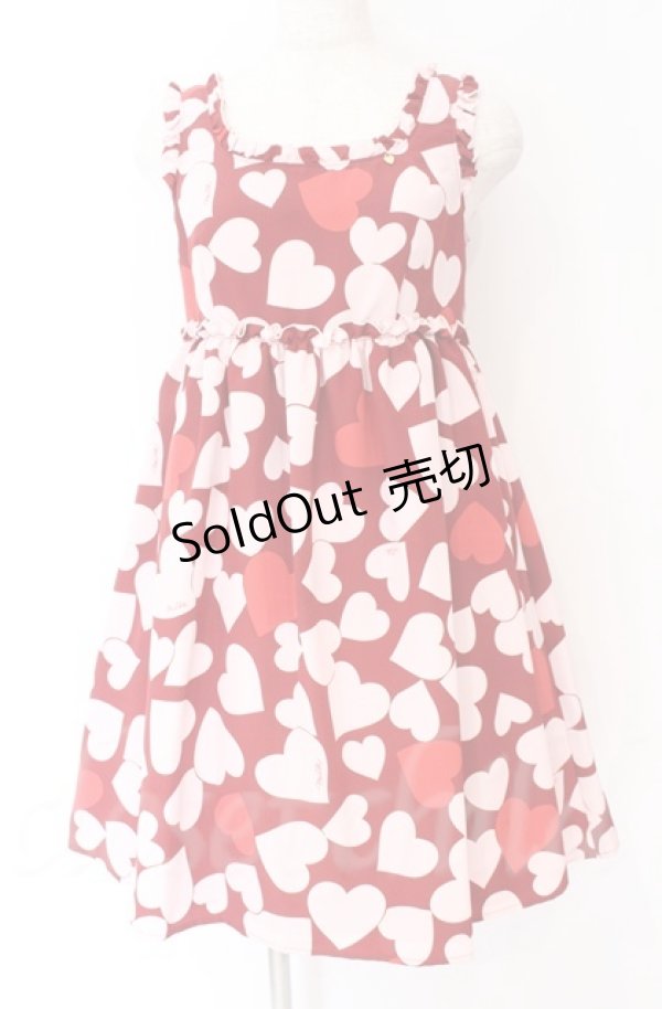 画像1: MILK / ロックンハートベビードール  ボルドー O-25-11-30-073-ML-OP-OW-OS (1)