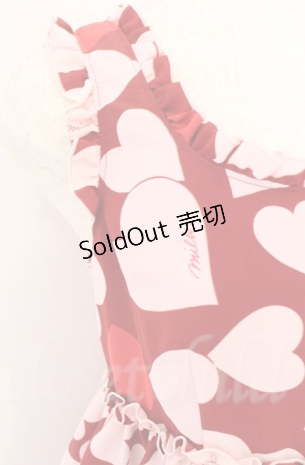 画像2: MILK / ロックンハートベビードール  ボルドー O-25-11-30-073-ML-OP-OW-OS (2)