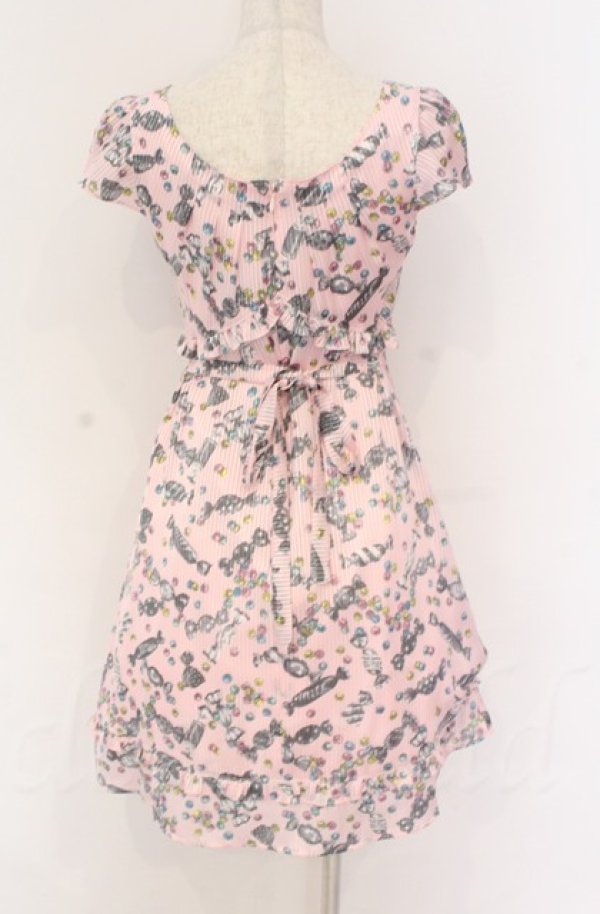 画像2: MILK / シュガープラムドレス  ピンク O-25-11-30-078-ML-OP-OW-OS (2)