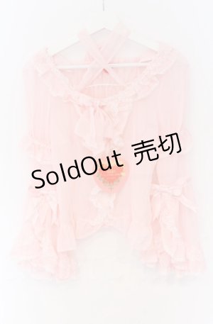 画像: BABY,THE STARS SHINE BRIGHT / シフォンプリンセスドレスブラウス  ピンク O-25-11-30-083-BA-BL-OW-OS