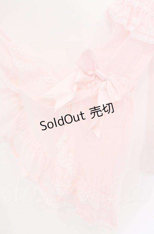 画像2: BABY,THE STARS SHINE BRIGHT / シフォンプリンセスドレスブラウス  ピンク O-25-11-30-083-BA-BL-OW-OS (2)