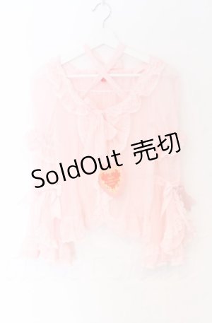 画像: BABY,THE STARS SHINE BRIGHT / シフォンプリンセスドレスブラウス  ピンク O-25-11-30-084-BA-BL-OW-OS