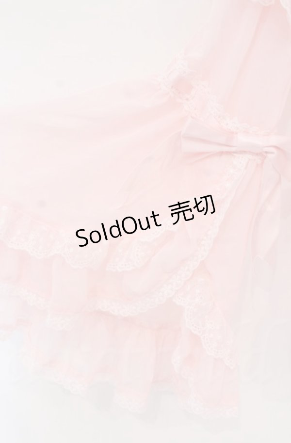 画像2: BABY,THE STARS SHINE BRIGHT / シフォンプリンセスドレスブラウス  ピンク O-25-11-30-084-BA-BL-OW-OS (2)