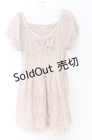 画像: axes femme / パネルオパールPT姫チュニ Ｍ ピンク O-25-11-30-088-AX-OP-IG-OS