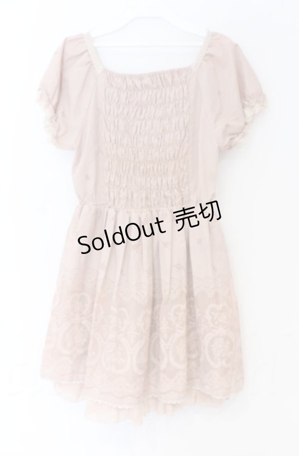 画像3: axes femme / パネルオパールPT姫チュニ Ｍ ピンク O-25-11-30-088-AX-OP-IG-OS (3)